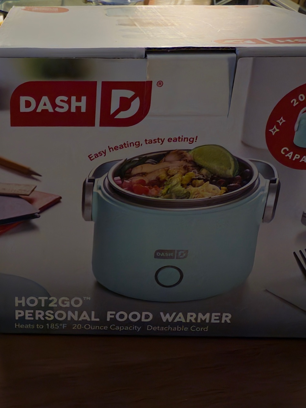 Ash Personal Food Warmer - Mint Green